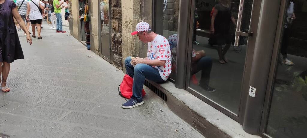 Firenze in giallo per la partenza del Tour de France