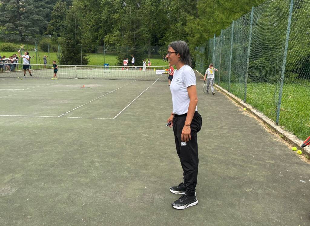 Francesca Schiavone a Villa Mylius 