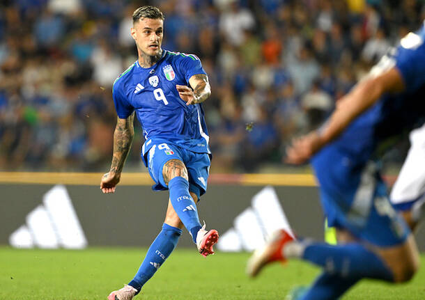 gianluca scamacca calcio italia | foto FIGC