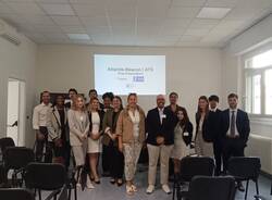 gruppo studenti americano