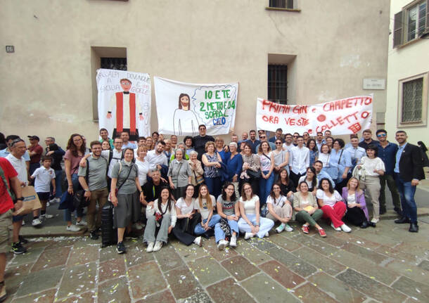 L’ordinazione di don Gioele Asquini, Legnano in festa