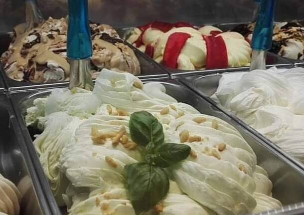 Il Gelato di Marina - basilico e pinoli