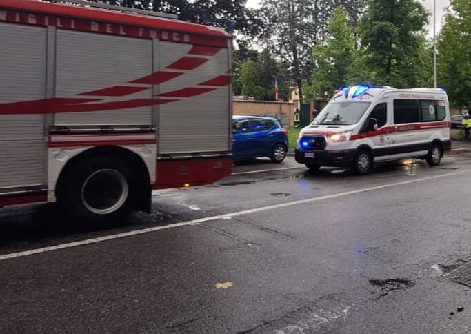 Incendio ex convento di Cerro Maggiore - 23 giugno 