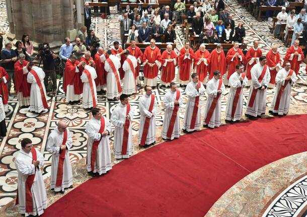 L’ordinazione presbiterale a 17 nuovi sacerdoti della Diocesi di Milano