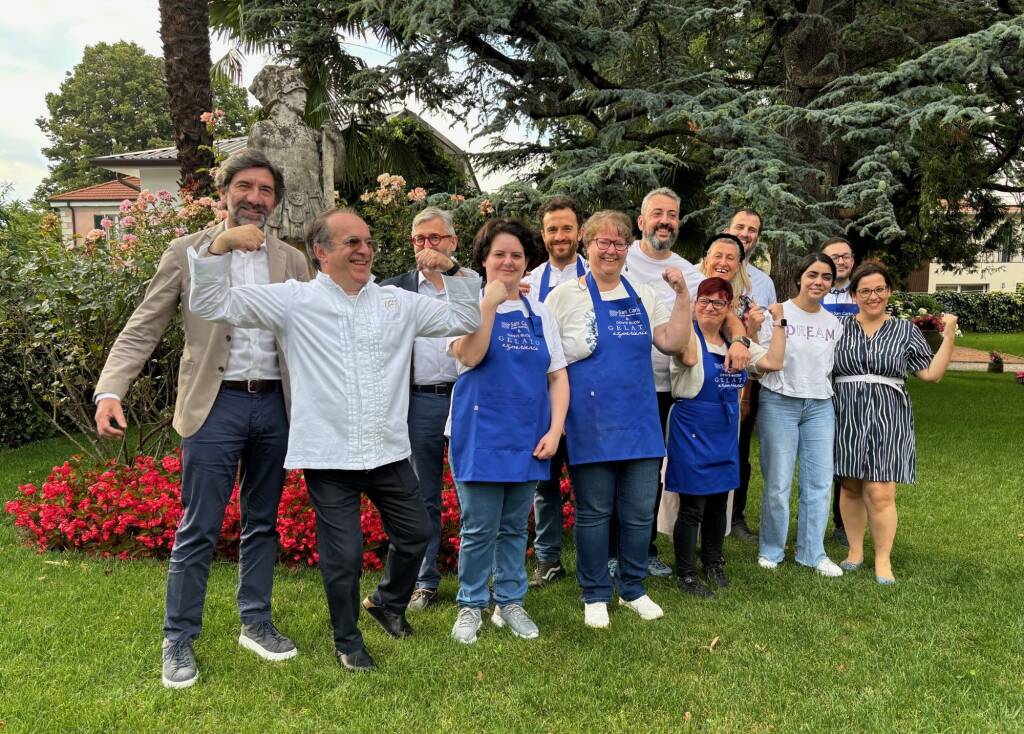 La presentazione del progetto della Ciocco-gelateria sociale di Tradate