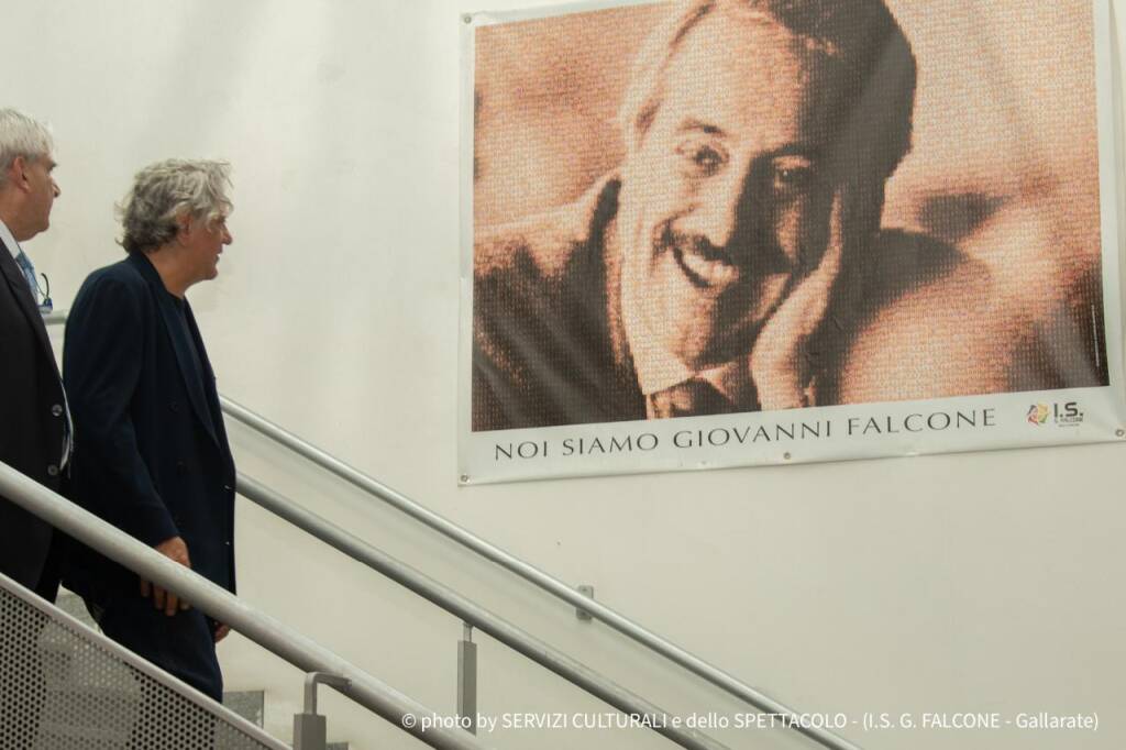 Lo chef di Masterchef Giorgio Locatelli in visita all'IS Falcone di Gallarate