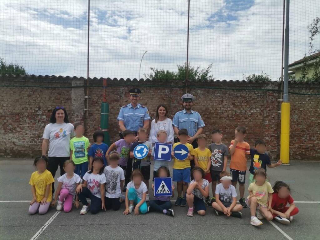 Polizia Locale a scuola per spiegare la sicurezza stradale e la legalità