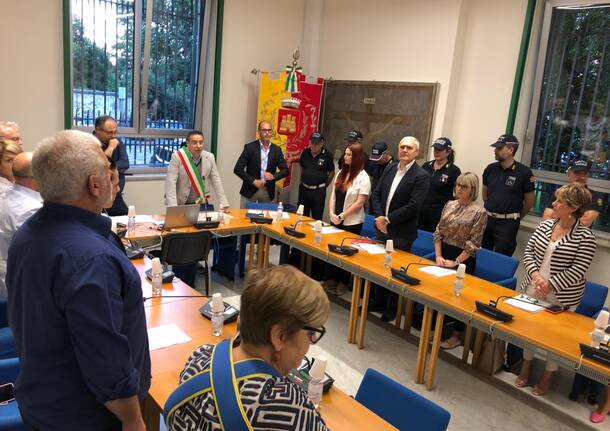 San Vittore Olona - Il primo consiglio comunale del sindaco Zerboni 