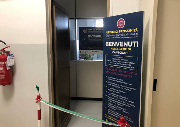 Taglio del nastro dell’Ufficio di prossimità di Canegrate e San Giorgio su Legnano