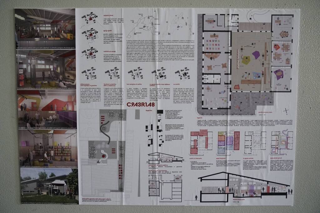 Tutti progetti degli architetti che hanno partecipato al Concorso di Idee per Materia