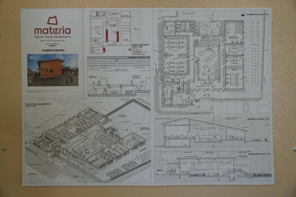 Tutti progetti degli architetti che hanno partecipato al Concorso di Idee per Materia