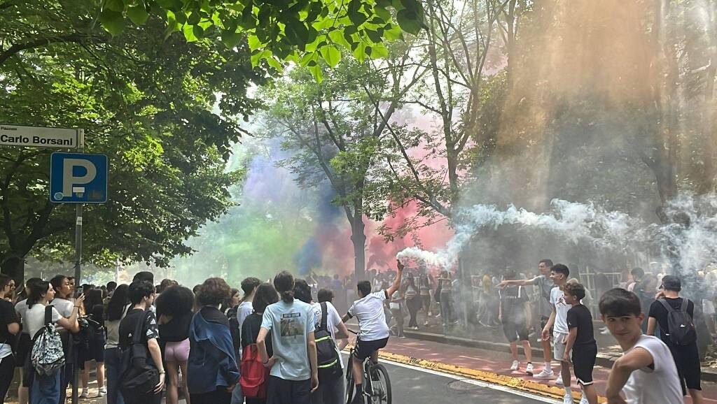 Ultimo giorno di scuola a Legnano