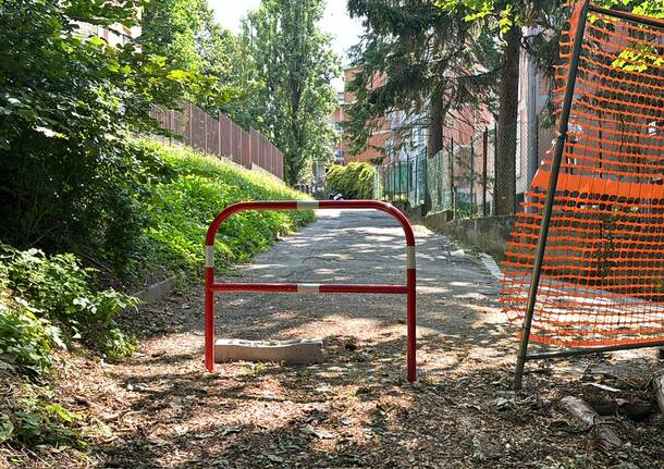 Aperto il Sentiero urbano da via crispi a via Marzorati a Varese