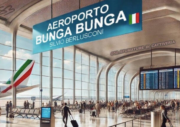 I meme sull'intitolazione dell'aeroporto di Malpensa a Silvio Berlusconi