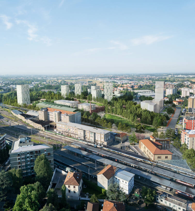 Il nuovo quartiere sull'area Isotta-Fraschini a Saronno