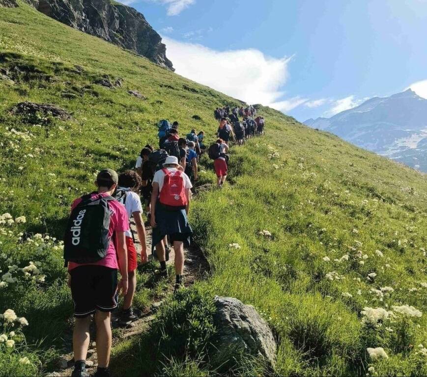 In Valtournenche il campeggio dell’Unita’ Pastorale Oltrestazione di Legnano