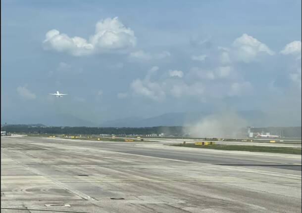 Incidente “tail strike” a Malpensa