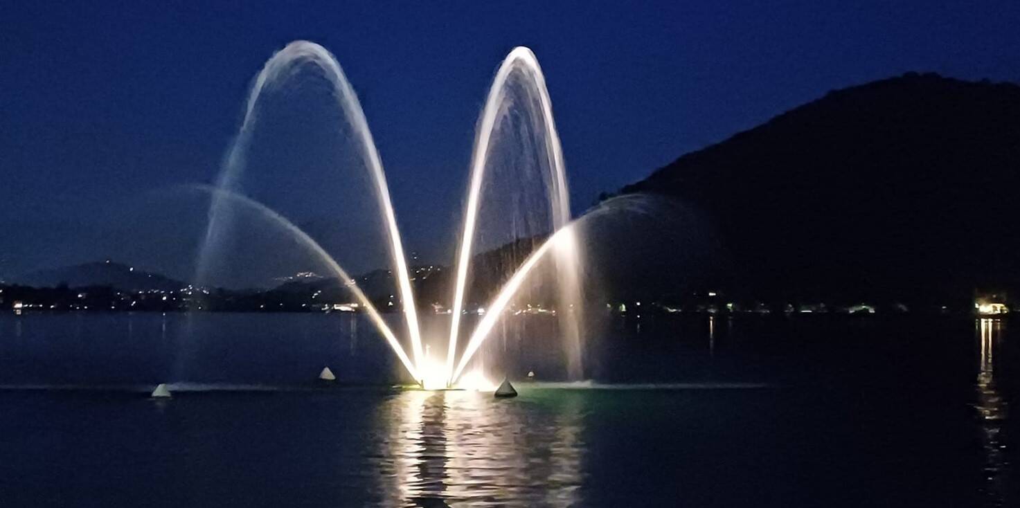 La fontana di Lavena Ponte Tresa - foto di Graziano Zampieri