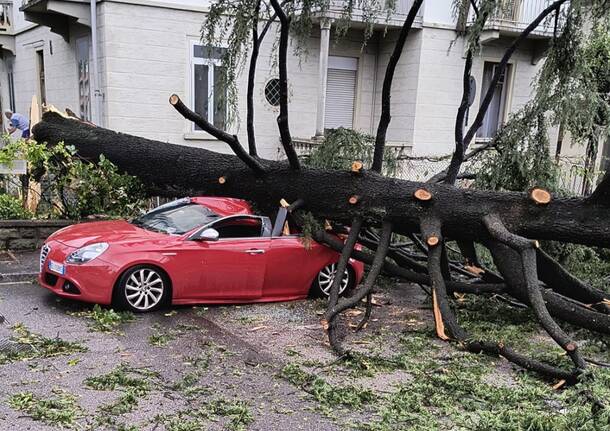 Tempesta tropicale a Varese: le foto del 12 luglio