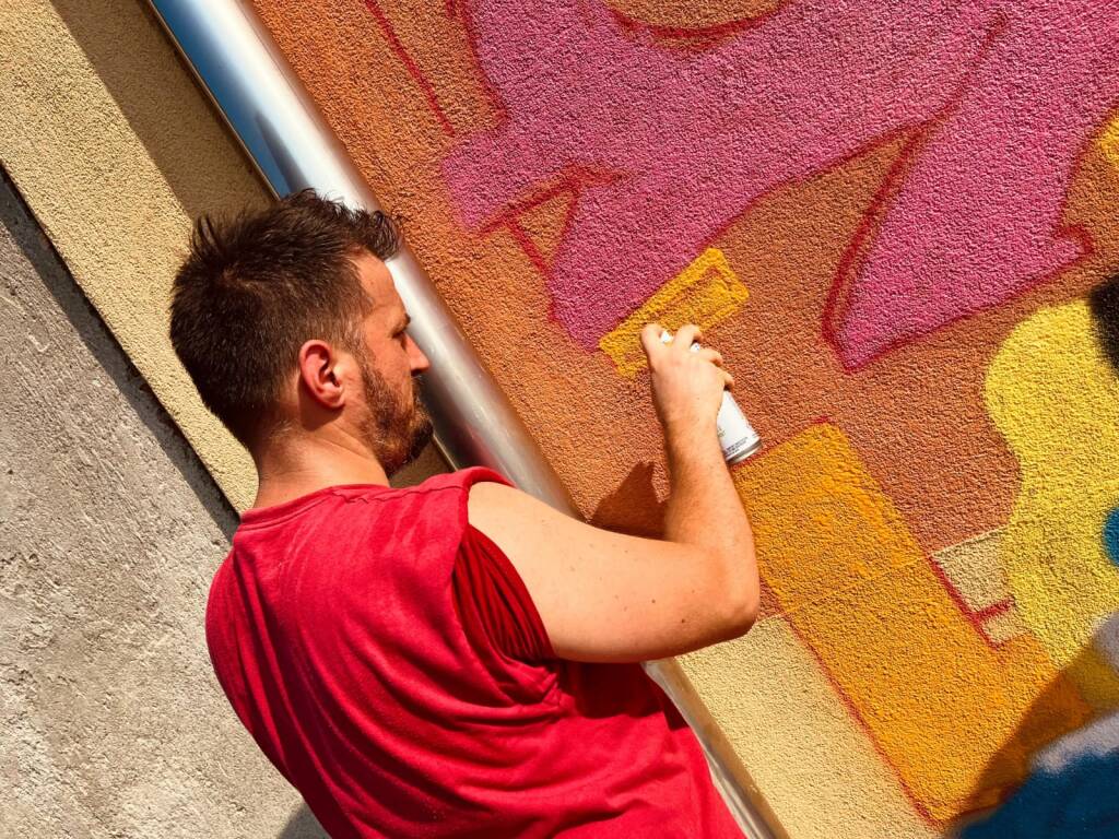 Nuovo murales a San Giorgio su Legnano