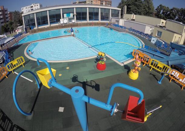 Nuovo volto per la piscina all’aperto di Saronno