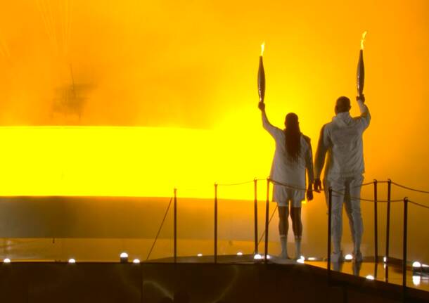 La cerimonia di apertura delle Olimpiadi di Parigi 2024