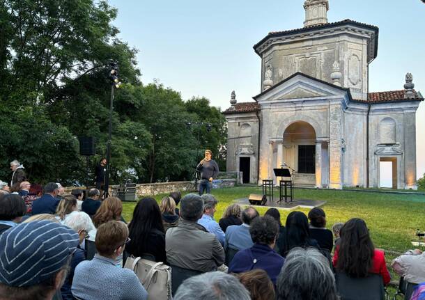 Laura Marinoni alla prima della XV edizione di Tra Sacro e Sacro Monte