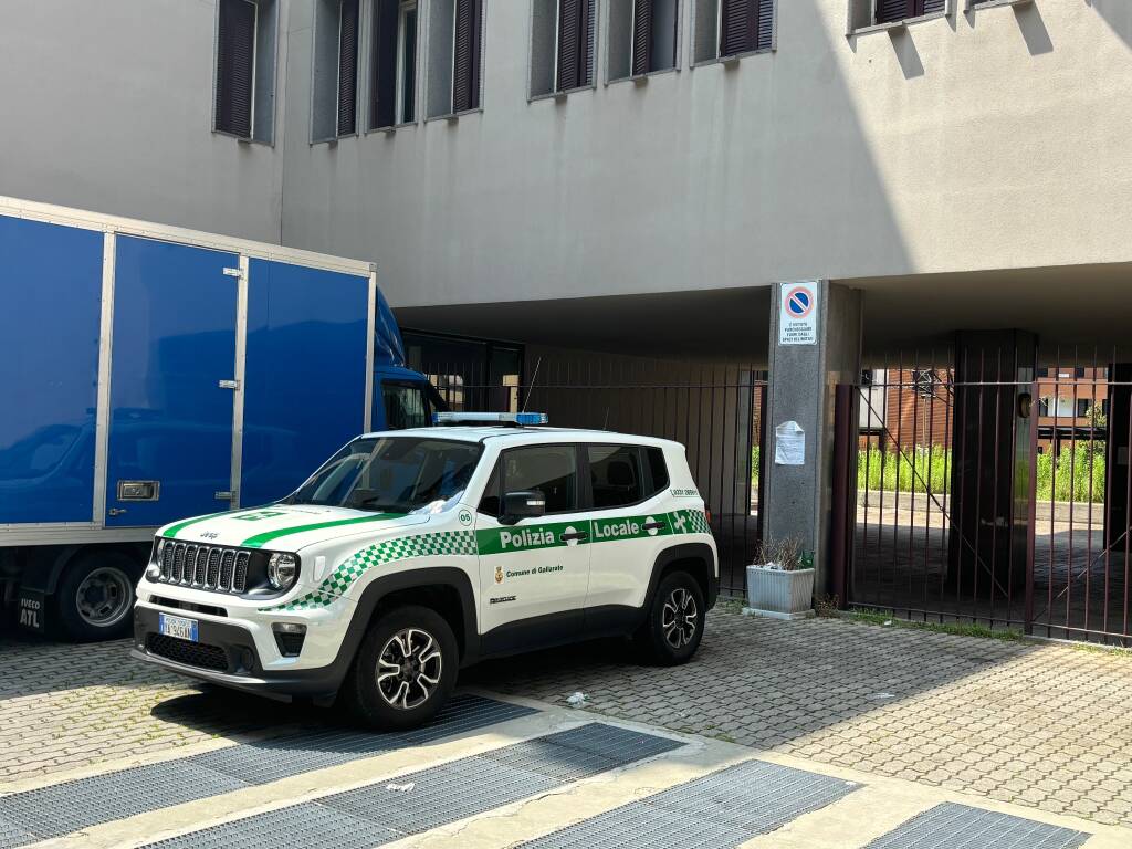 Verifiche prima dello sgombero in via Torino a Gallarate