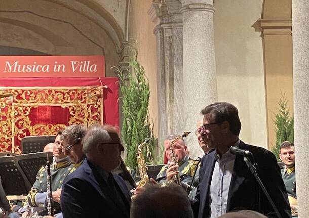 Anche il ministro Giorgetti a Villa Cagnola per “Musica in Villa”