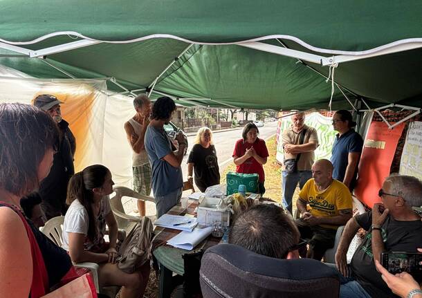 bosco di via Curtatone gallarate comitato protesta