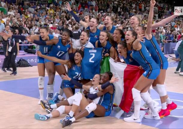 Il volley femminile vince l\'oro alle olimpiadi di Parigi 2024