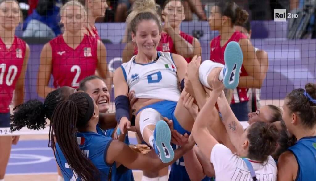 Il volley femminile vince l\'oro alle olimpiadi di Parigi 2024