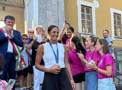 Albizzate festeggia la campionessa olimpica Caterina Bosetti