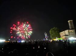 Casciago si illumina grazie ai fuochi di Sant'Eusebio