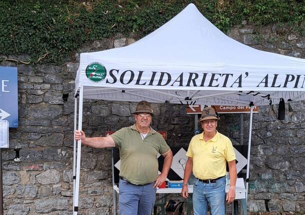 Gli alpini salutano la Festa della Montagna 2024