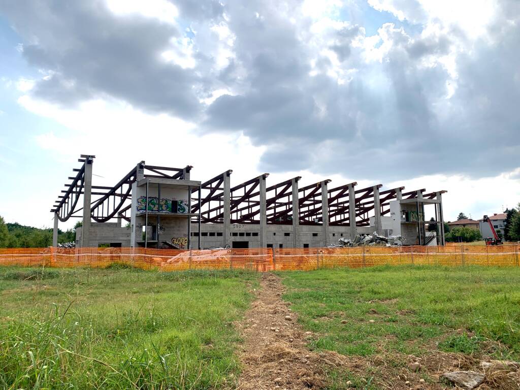 I lavori partiti a Busto Arsizio