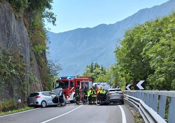 incidente statale 394 Maccagno