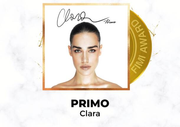 Primo disco d'oro clara soccini 