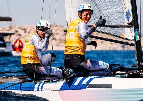 ruggero tita caterina banti vela olimpiadi 2024 | foto Sailing Energy/Coni