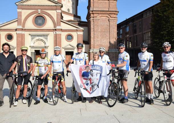 A Legnano la “Ciclopedalata sulle strade di Gigi Riva”, a cura di Pasquale Antonio Emanuele