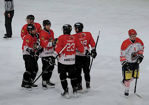 Amichevole hockey Varese contro Bellinzona