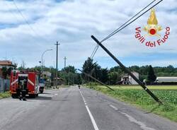 Vento, gli interventi in provincia di Como