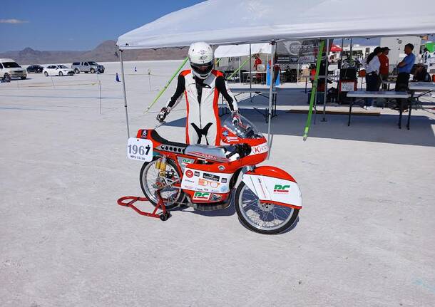 daniele restelli sfida a bonneville