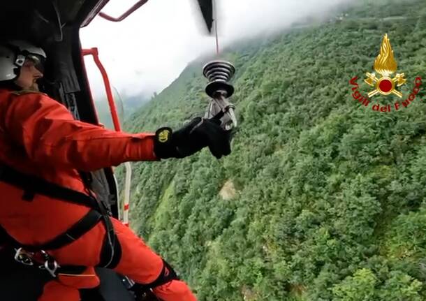 elicottero vigili del fuoco