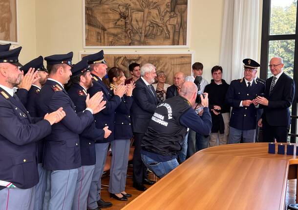 festa polizia questura varese franco novati questore carlo ambrogio enrico mazza