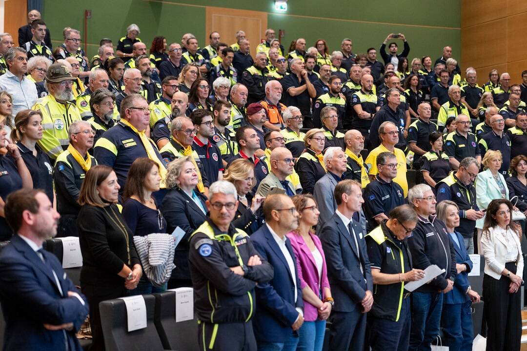 I comunicatori di Protezione Civile premiati a Milano