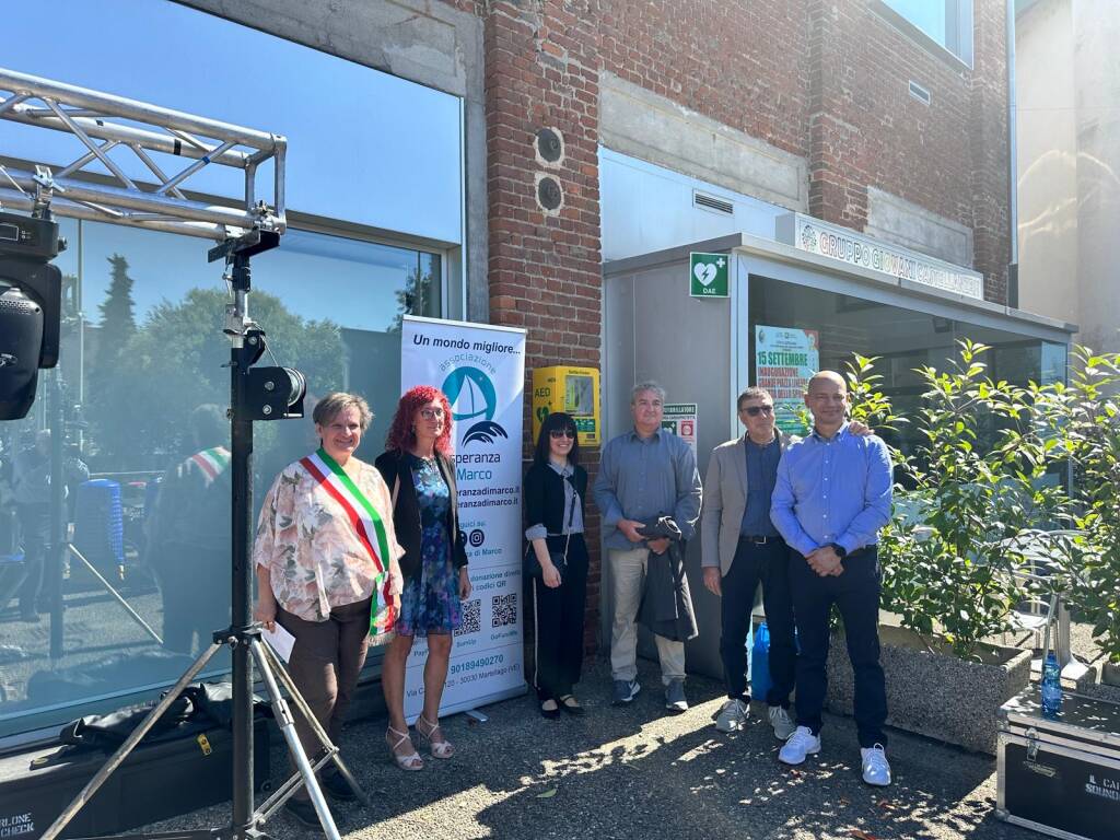 Inaugurata la Grande Piazza Lineare dell'Olona