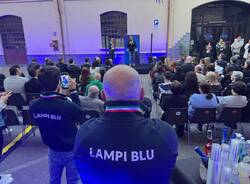 Inaugurazione lampi blu