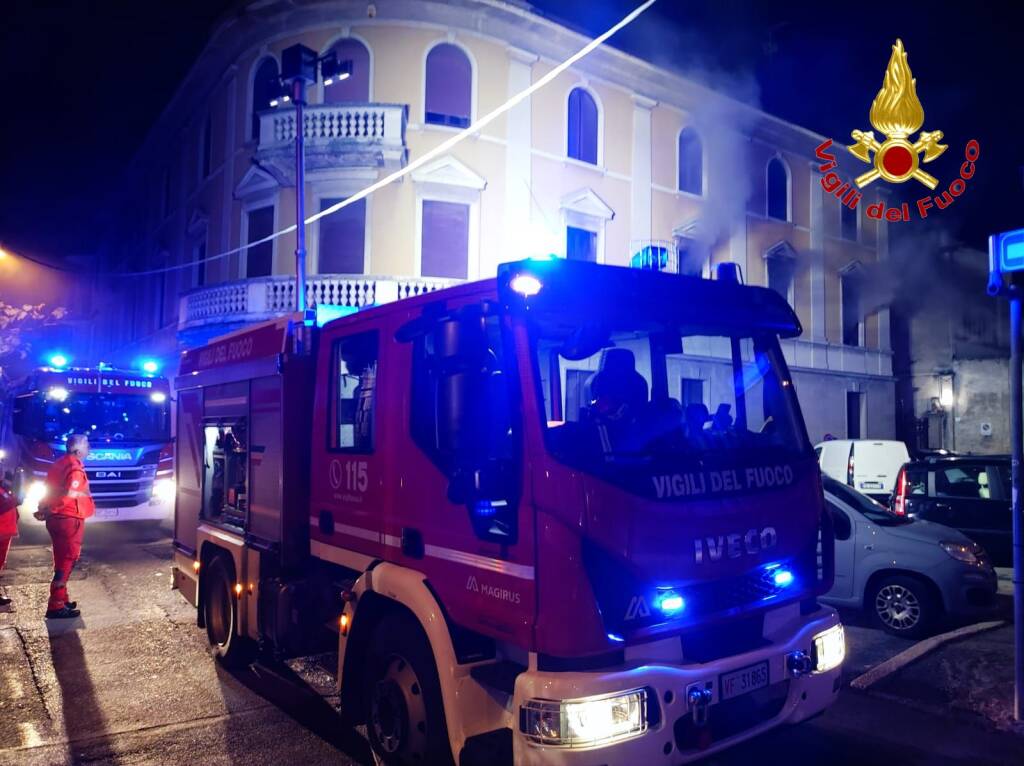 incendio busto arsizio