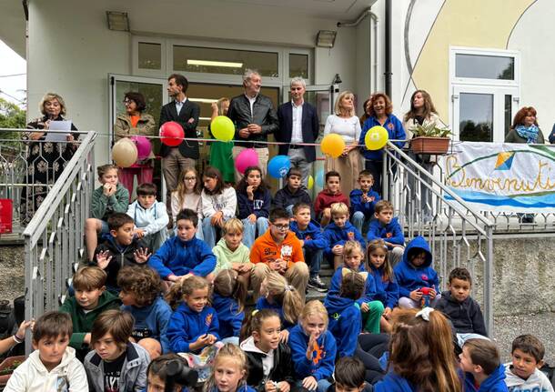 Inizio anno scolastico alla scuola Settembrini di Varese